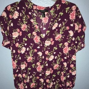 FLORAL BLOUSE FROM FOREVER 21